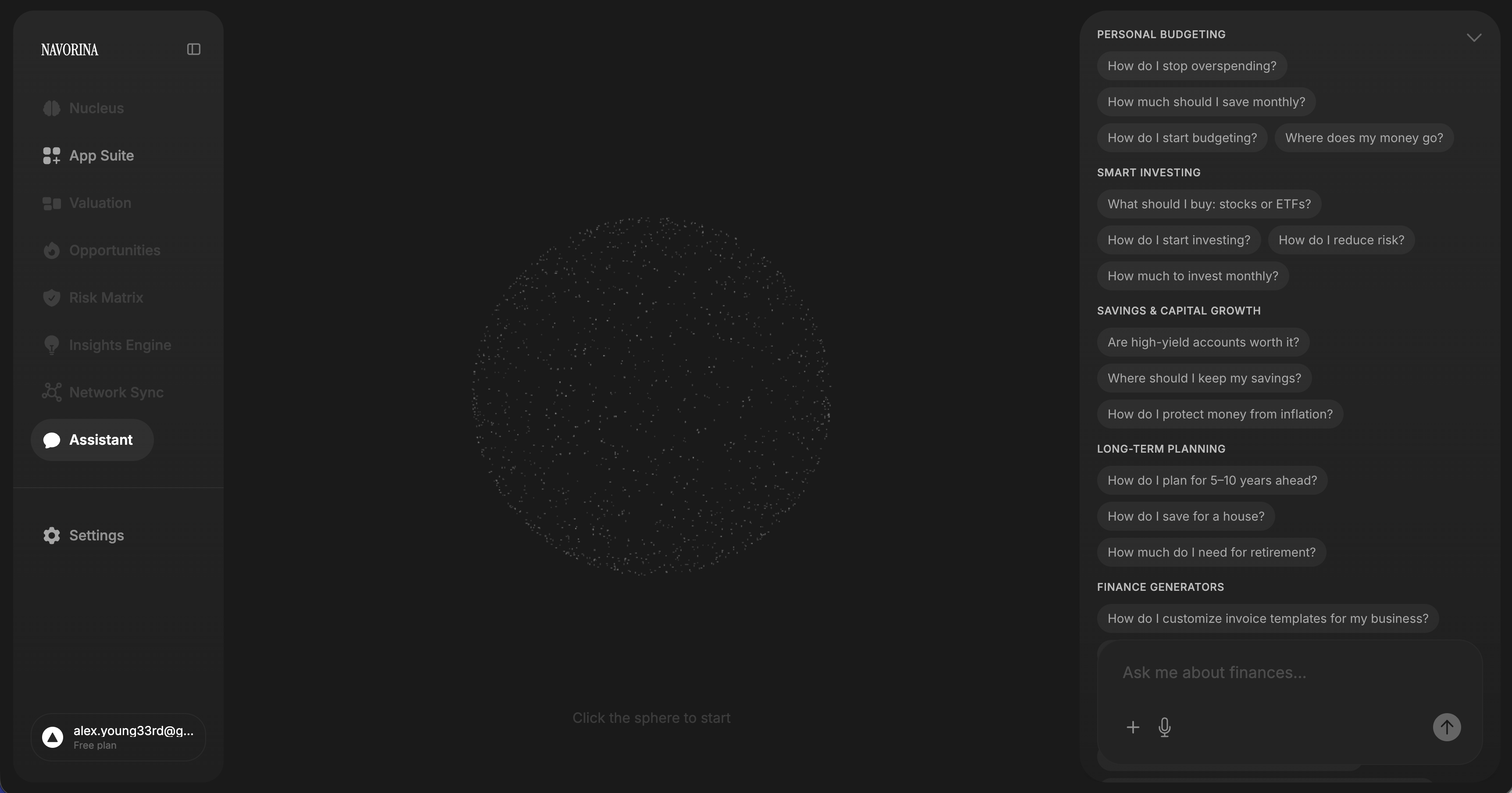 Navorina project preview